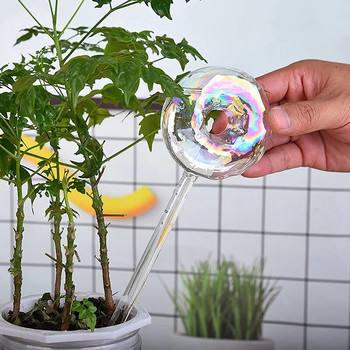 Αυτόματοι βολβοί ποτίσματος φυτών Αυτοποτιστικές σφαίρες Glass Muti-Shape Plant Waterer Plant Water Συσκευή στάγδην άρδευσης
