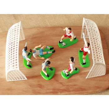 Креативен комплект за декорация на футболна торта за рожден ден за момчета