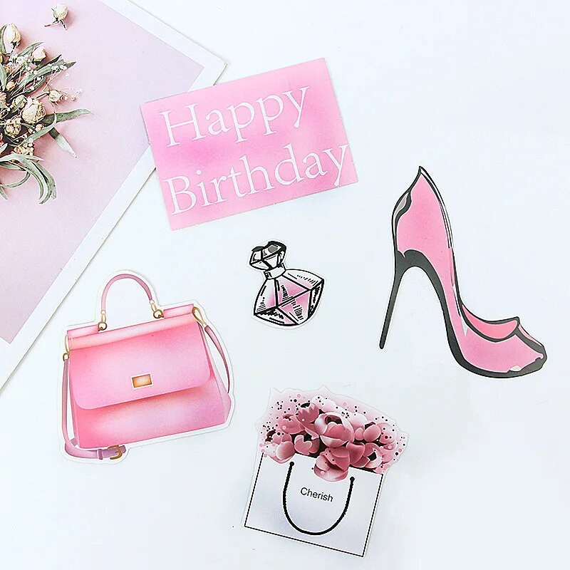 8/9 tk. Roosa palju õnne sünnipäevaks mõeldud koogipealne pulmapeo jaoks.