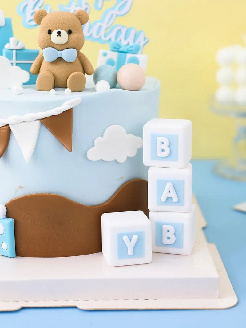 Netflixi laste tordikaunistus Roosa sinine vibukaru rongnukk kaunistus beebipoiss tüdruku sünnipäevakook dekoratiivpallid