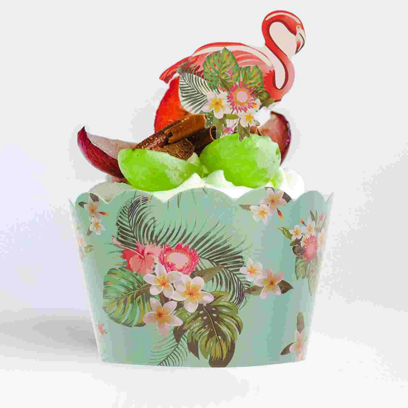 12/24/48 vnt Tortas Cupcake Cake Topper Įvynioklis Blynai Cupcake Kepimo Formos Torto dekoras, skirtas Kūdikių Vakarui Gimtadienio Holloween dekoravimui