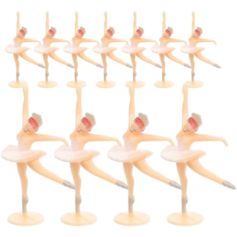 Figurină Mini Ballet Girl Jucării de balerină în miniatură pentru ghiveci sau grădina cu zâne