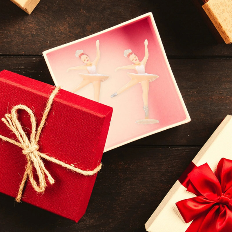 Figurină Mini Ballet Girl Jucării de balerină în miniatură pentru ghiveci sau grădina cu zâne