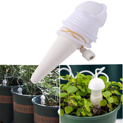 2 db kerámia önöntöző tüskék, automata csepegtető öntöző víztartó kerti zöldséges kerti csepegtető öntözőrendszerhez