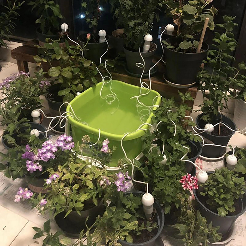 2 db kerámia önöntöző tüskék, automata csepegtető öntöző víztartó kerti zöldséges kerti csepegtető öntözőrendszerhez