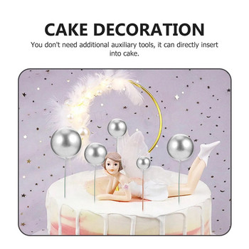 Топчета Торти за торта Вложка за торта Декоративна топка Топка от пяна за торта за рожден ден Направи си сам Вложка за торта Подбира декорация Аксесоар за торта