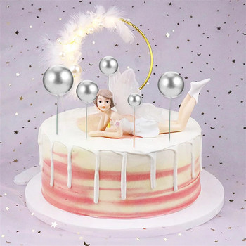 Топчета Торти за торта Вложка за торта Декоративна топка Топка от пяна за торта за рожден ден Направи си сам Вложка за торта Подбира декорация Аксесоар за торта