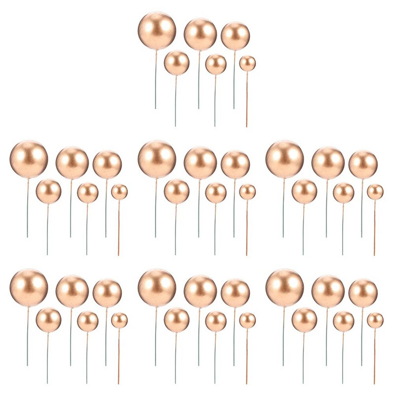Pallid Koogipealsed Koogitükid Kaunistuspall Sünnipäevakooki Vahtpall DIY Koogivahetükk Kaunistus Koogi Aksessuaar