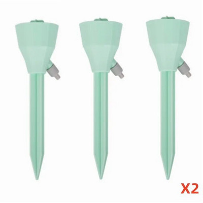 3/6 vnt Savaime laistomi smaigaliai Buitinis laikmatis automatinis laistymo įrenginys Lašelinio laistymo sistema Lauko vazoniniai augalai Sodo įrankis