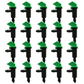 20 vnt. laistymo lašelinis skleidėjas vėliavėlės lašintuvas, skirtas 3 mm skylėms, efektyvūs sodo laistymo laistymo rinkiniai sodo reikmenys