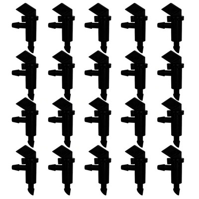 20 vnt. laistymo lašelinis skleidėjas vėliavėlės lašintuvas, skirtas 3 mm skylėms, efektyvūs sodo laistymo laistymo rinkiniai sodo reikmenys