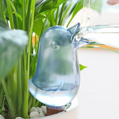 Автоматично капково напояване Автоматичен капкомер Саксия за цветя Поилка с форма на птица за растения Поилки за цветя Бутилка Капково устройство за домашни градини