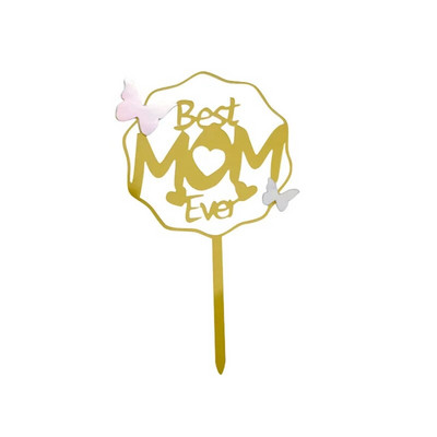 Akrilni pokrivač za tortu Mr Mrs Pokloni za zabavu Vjenčanje Šareni leptiri Pribor za ukrašavanje Pribor za pečenje Dekoracija za godišnjicu