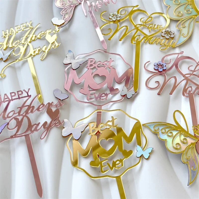 Akrilni pokrivač za tortu Mr Mrs Pokloni za zabavu Vjenčanje Šareni leptiri Pribor za ukrašavanje Pribor za pečenje Dekoracija za godišnjicu