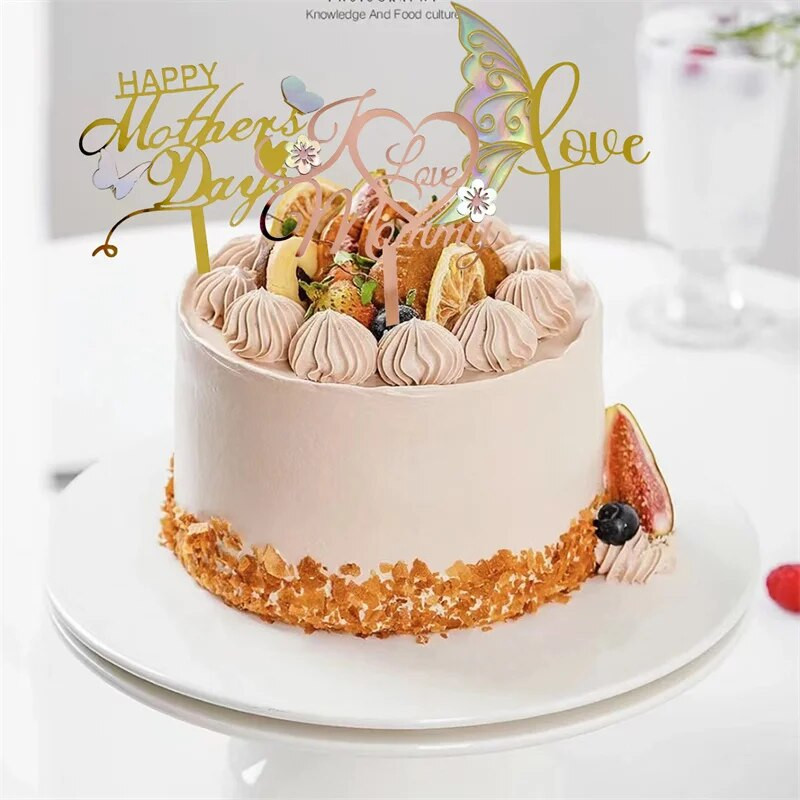 Akrilni pokrivač za tortu Mr Mrs Pokloni za zabavu Vjenčanje Šareni leptiri Pribor za ukrašavanje Pribor za pečenje Dekoracija za godišnjicu