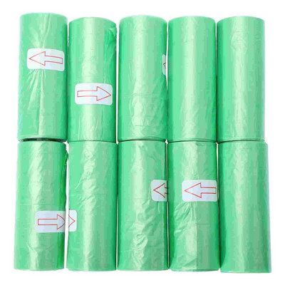10 Rolls Outdoor Disposable Baby Diaper Bags Useful Waste Bags Trash Bags