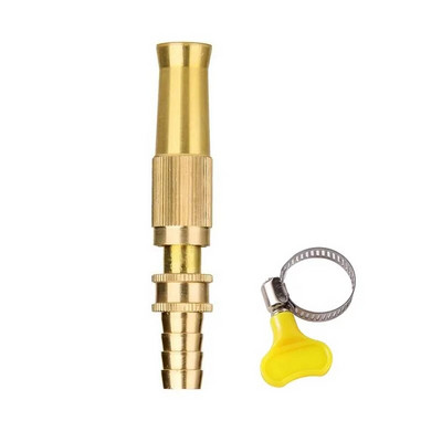 Mlaznica za raspršivanje Vodeni pištolj Mjedeni visokotlačni raspršivač s direktnim raspršivanjem Brzi priključak 1/2`` vrtno crijevo Podesivi visokotlačni perač