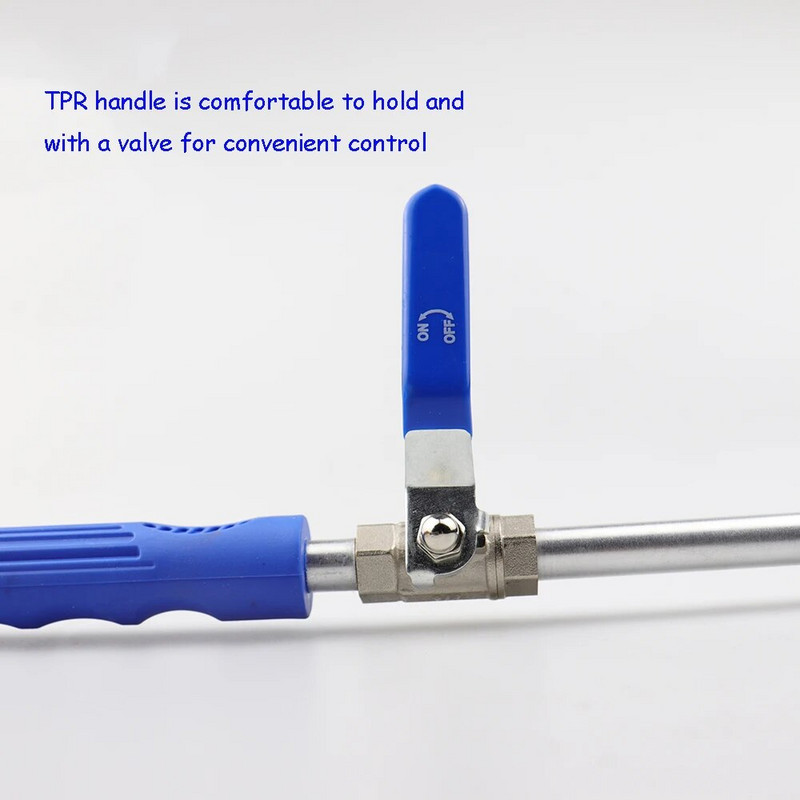Visokotlačni vodeni pištolj Metalni vodeni pištolj za prskanje Alati za pranje automobila Vrtni visokotlačni perač s 2 mlaznice za vrtno crijevo