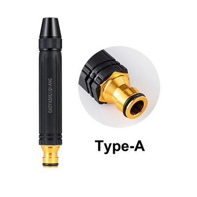 Többfunkciós, állítható nagynyomású kerti szórópisztoly kézi tömlőfúvóka öntöző Kerti szerszám virágfű permetezéséhez