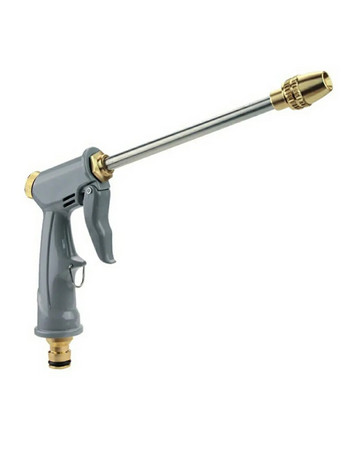 Метален удължен воден пистолет Домашен пистолет за автомивка под високо налягане Въртяща се на 360 градуса дюза Пръскачка за почистване на градини