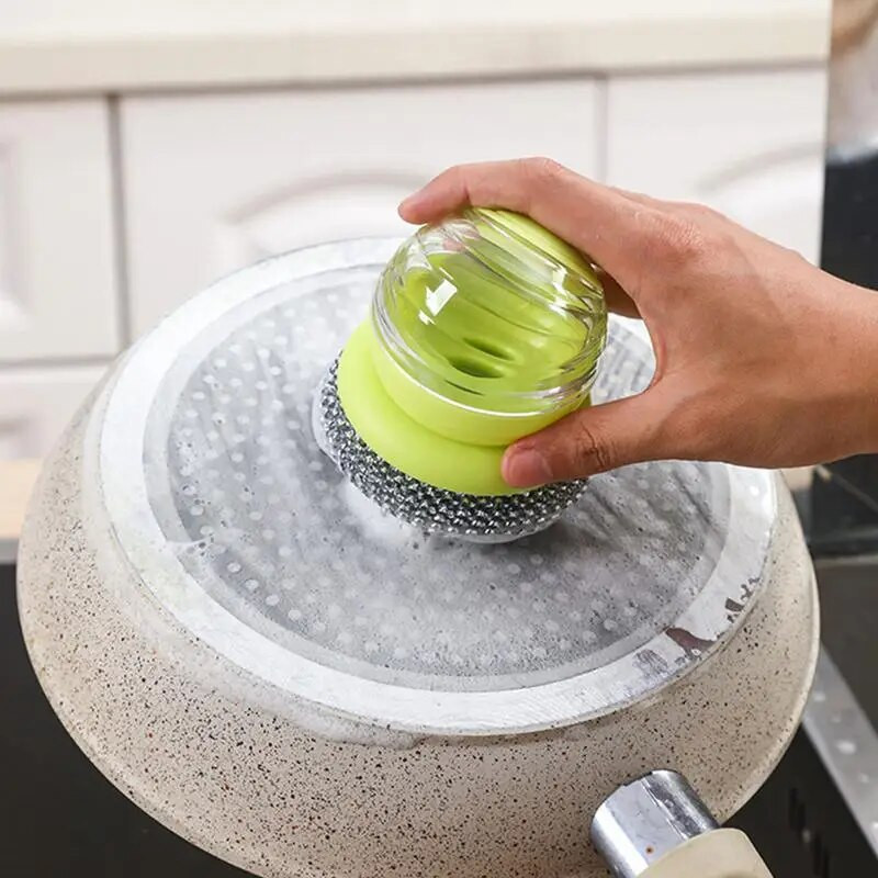 Palmihari nõudepesuri seebipulga dosaatoriga Pressimine Puhastushari Kodused nõudepesuvahendid Potid Pannid Loendur