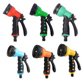 8 mintás vízpisztoly, többfunkciós autómosó gép, állítható szórópisztoly háztartási fűöntözőhöz, kerti öntözőeszközhöz