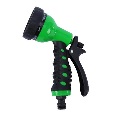 8 mintás vízpisztoly, többfunkciós autómosó gép, állítható szórópisztoly háztartási fűöntözőhöz, kerti öntözőeszközhöz