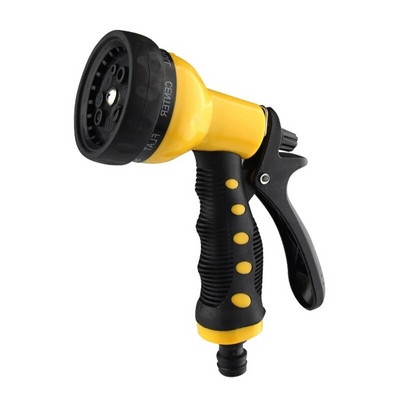 8 mintás vízpisztoly, többfunkciós autómosó gép, állítható szórópisztoly háztartási fűöntözőhöz, kerti öntözőeszközhöz