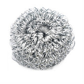 Puodų plovimo valymas plieninio rutulio nuimama šepetėlio galvutė, kurią lengva pakeisti į virtuvės valymo šepetėlio įrankį