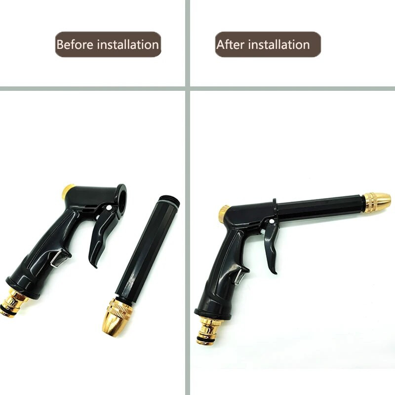Aukšto slėgio vandens pistoletas Automobilių plovimo mašina Sodo laistymo žarnos pistoletai antgalis purkštuvas Foam Sprinkler