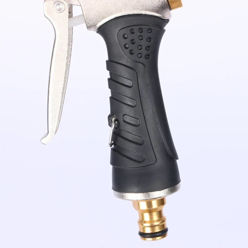 Visokotlačni pištolj za vodu od aluminijske legure presvučen gumom Vodeni pištolj za kućanstvo Vrt Vodeni pištolj za pranje automobila Lako se čisti