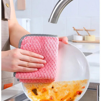 Πετσέτα καθημερινής κουζίνας Πετσέτα πιάτων Πανί σκεύη για προϊόντα καθαρισμού κουζίνας για απορροφητικό καθαριστικό σπιτιού