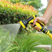 1PC vrtni pištolj za vodu, visokotlačni pištolj za vodu za pranje automobila, 10 funkcija Mlaznica crijeva za prskalicu za zalijevanje vrta u kućanstvu