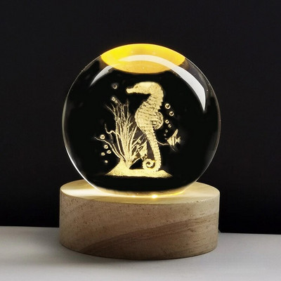 3D-kristallkuul, kristallplaneet, lasergraveeritud päikesesüsteemi maakera astronoomia kingitus sünnipäevaks klaaskera kodukaunistus