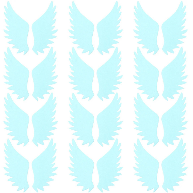 „Angel Wing“ ryžių popieriniai tortų užpilai Desertinių keksiukų papuošalai vestuvių gimtadienio vakarėliui, kepimo torto dekoravimui