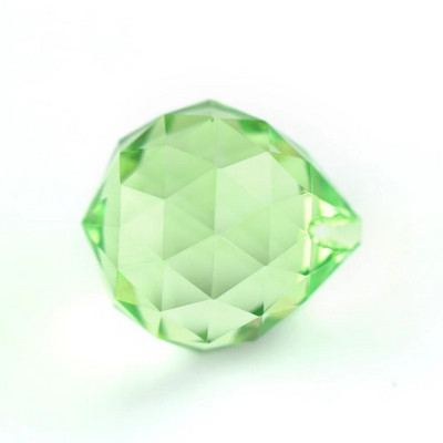 40mm 1-osaline punane/lilla/topaas Kõik värvid Kristallid Klaaskuul lühtritele Müüa särav prisma päikesepüüdja