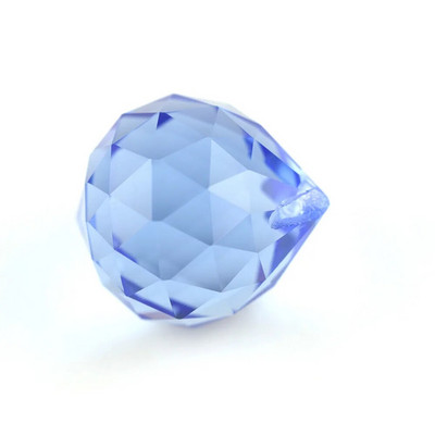 40mm 1-osaline punane/lilla/topaas Kõik värvid Kristallid Klaaskuul lühtritele Müüa särav prisma päikesepüüdja