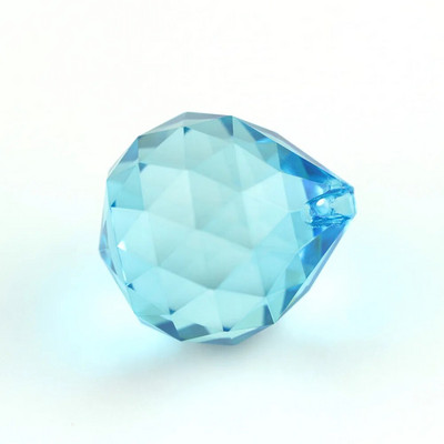 40mm 1-osaline punane/lilla/topaas Kõik värvid Kristallid Klaaskuul lühtritele Müüa särav prisma päikesepüüdja