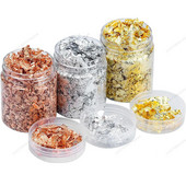 Arany leveles tortadísz Élelmiszer-minőségű Fényes Arany Fólia Dekoráció Tortafedő Csokoládé Desszert Konyhai sütés dekoráció