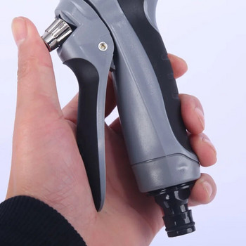 Воден пистолет за автомивка под високо налягане Многофункционален домакински инструмент за поливане на градина Пластмасова опаковка Дръжка Четка Пистолет за пръскане на кола
