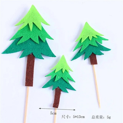 ins Forest boldog születésnapot Tortafeltétek Gyerekek kedvenc partiajándékok Tortafeltöltő kellékek babazuhany tortákhoz Desszertdíszek