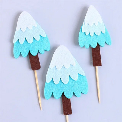 ins Forest boldog születésnapot Tortafeltétek Gyerekek kedvenc partiajándékok Tortafeltöltő kellékek babazuhany tortákhoz Desszertdíszek