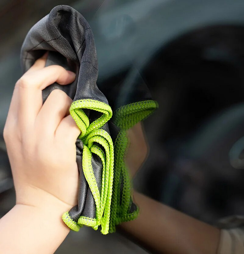 Mikrokiust süsiniklapp akende pühkimiseks Veiniklaasid Lauanõud Klaasipuhastuslapp Süsinikkiust lapp