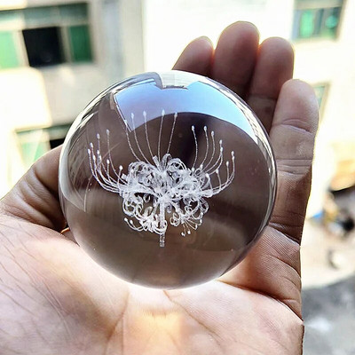 3D kristálygömb kristálybolygó lézergravírozott Naprendszer földgömb csillagászati ajándék születésnapi ajándék üveggömb lakberendezés