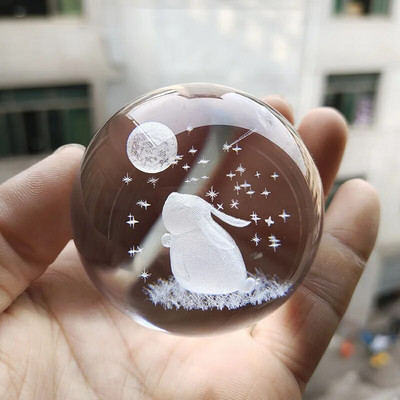 3D kristálygömb kristálybolygó lézergravírozott Naprendszer földgömb csillagászati ajándék születésnapi ajándék üveggömb lakberendezés