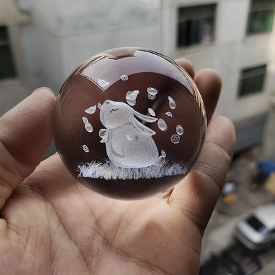 3D kristálygömb kristálybolygó lézergravírozott Naprendszer földgömb csillagászati ajándék születésnapi ajándék üveggömb lakberendezés