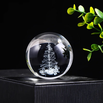 3D kristálygömb kristálybolygó lézergravírozott Naprendszer földgömb csillagászati ajándék születésnapi ajándék üveggömb lakberendezés