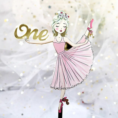 ins Színes Boldog születésnapi tortafesték Arany virágok Akril Születésnapi Party Tortafedő Babazuhanyhoz Torta desszert dekoráció