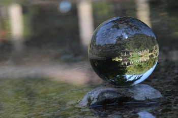 1 Τεμάχιο 30mm Crystal Ball Photography Διαφανές έγχρωμο Glass Sphere Διακόσμηση σπιτιού Αξεσουάρ για σαλόνι