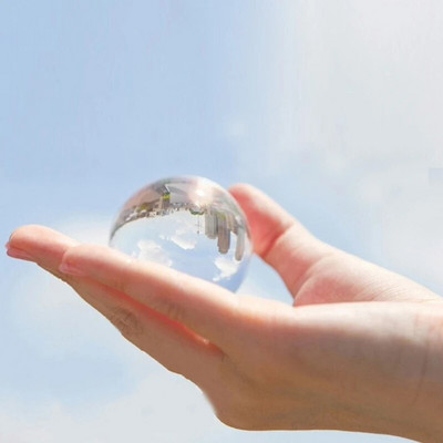 1 komad kristalne kugle od 30 mm za fotografiju, prozirne staklene kugle u boji, pribor za uređenje doma za dnevni boravak